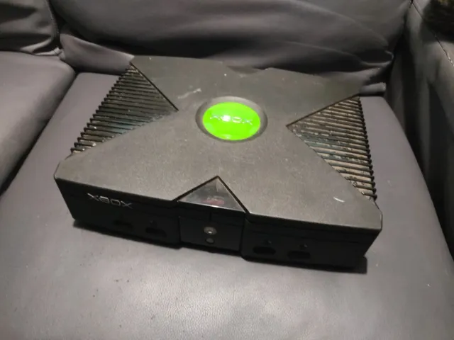 Microsoft Xbox Original Black Console - SPARES / REPAIRS ✅
