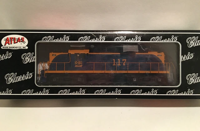 HO Atlas Classic Chicago & Eastern Illinois RS-1 Diesel Locomotive C&EI #117