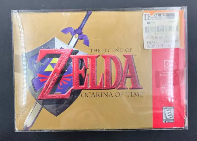 The Legend of Zelda: Ocarina of Time Nintendo 64 w/ Sleeve