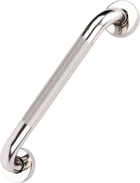 supregear Barra di Sostegno per Bagno, Maniglia da Bagno Antiscivolo in 30 Cm