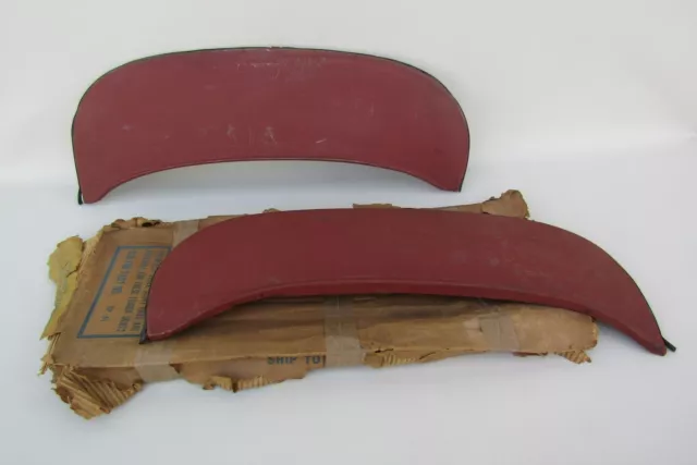 1967-1968 Chevy Impala Pair of NOS Original Foxcraft CWS-67 Metal Fender Skirts