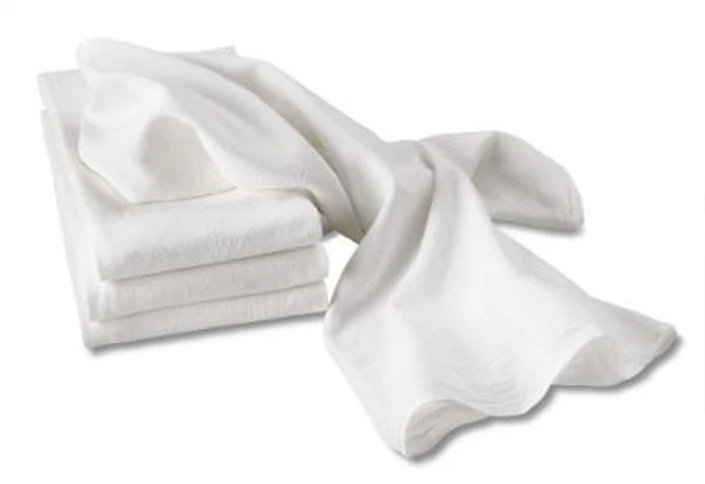 White Flour Sack Dish Towels, Size 28-Inch by 28-Inch, 2 Per Pack, All Ages