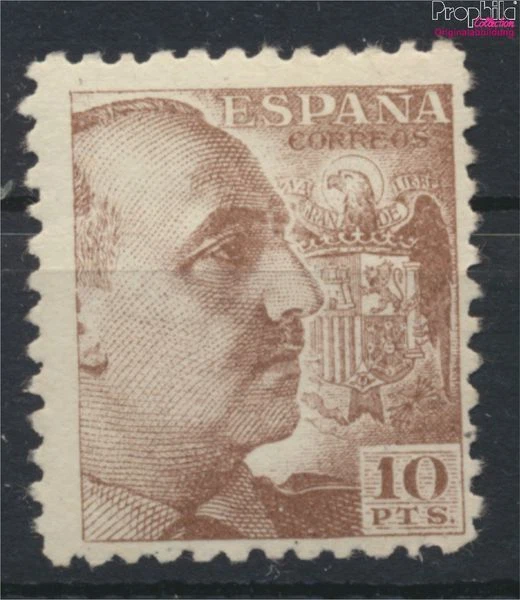 Espagne 856B dentelure en ligne neuf 1939 franco (9909986