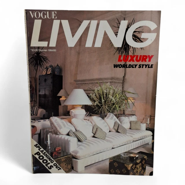 VOGUE LIVING MAGAZINE November/December 2024 Rosie At home