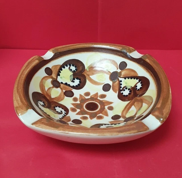 cendrier vide poche hb henriot quimper ag andré galland ceramique faience