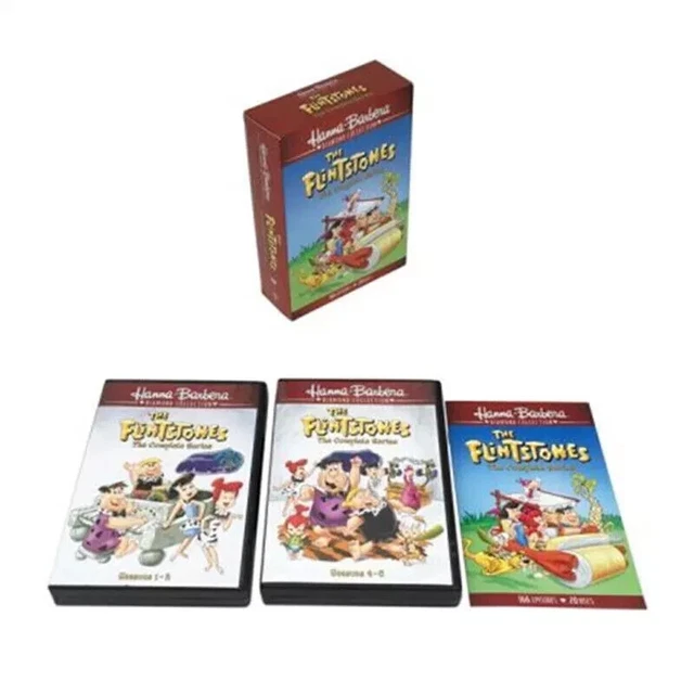 THE FLINTSTONES COMPLETE Series DVD 20-Disc English New Box Set FREE ...