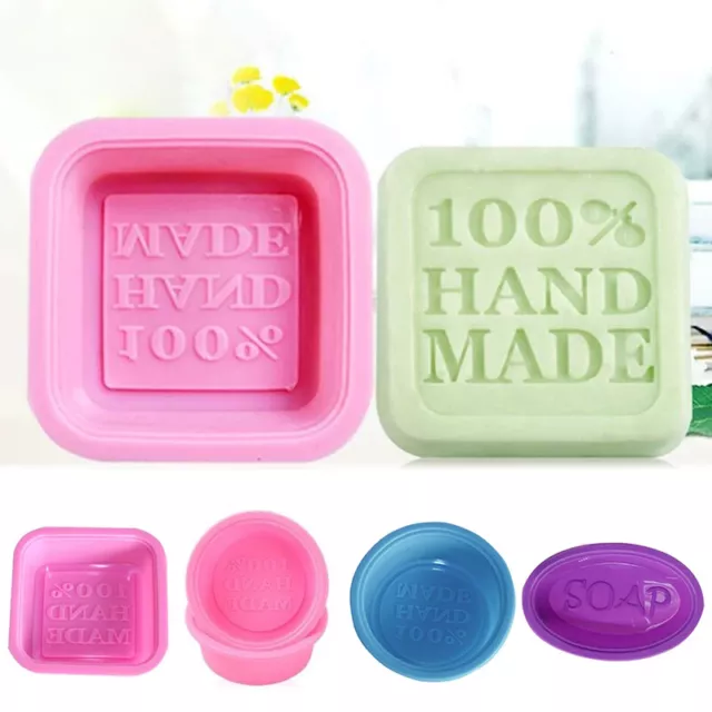 1Pc Silicone Soap Molds Handmade Making Molds Baking DIY Mold For Baking Moulds