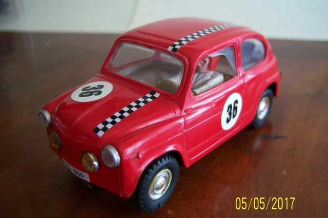Scalextric exin caja seat 600 c 31 de segunda mano