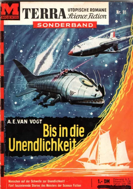 Terra Utopische Romane Science Fiction Sonderband 91 - Van Vogt - Bis in die ...