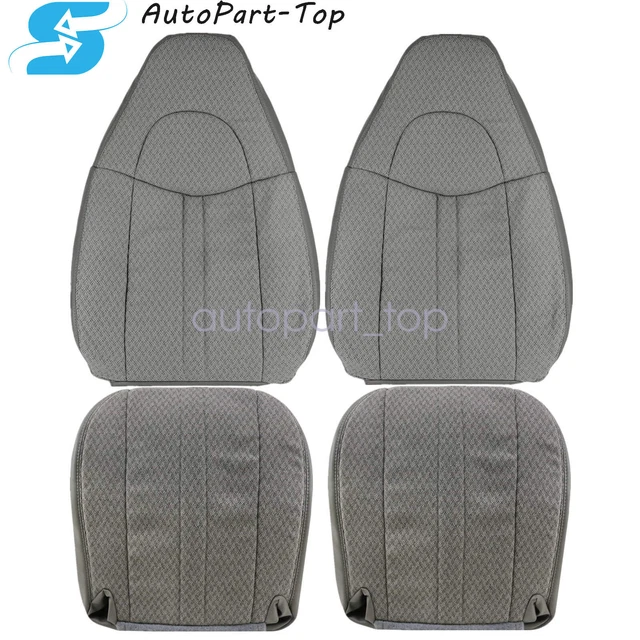 For 2005 2006 Chevy Express & GMC Savana Van Driver & Passenger Cloth Seat Cover