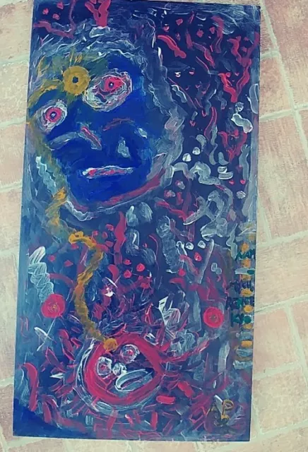 dipinto artista Siracusa cm50 x40  quadro quadri emergenza virus emergenza 2020