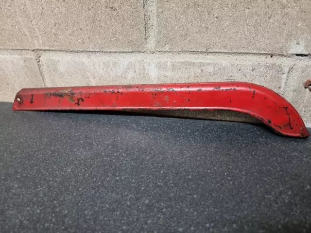 Vintage Red 26" Wheel Hockey Stick Bicycle Chainguard Raleigh BSA #7329