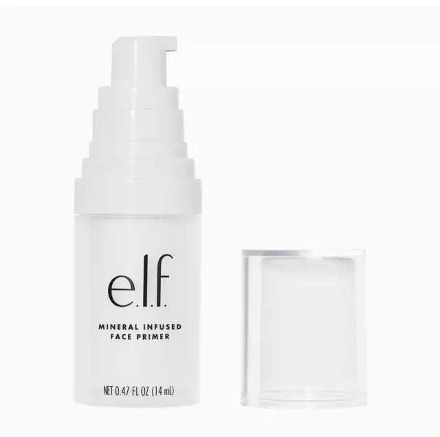 e.L.F. Base facial con infusión mineral Studio refina tez 0,47 fl oz