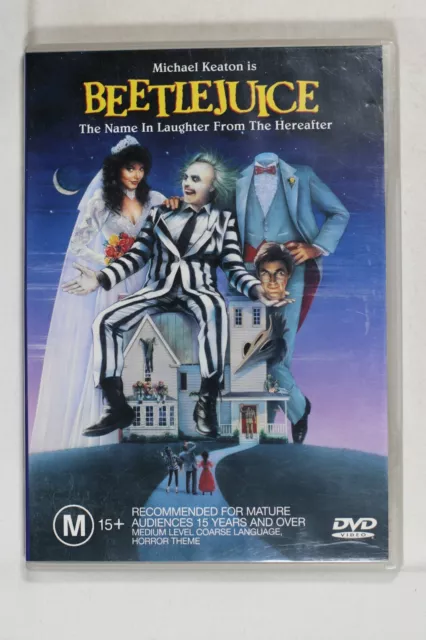 Beetlejuice DVD (1999) Region 4 Preowned (D803)