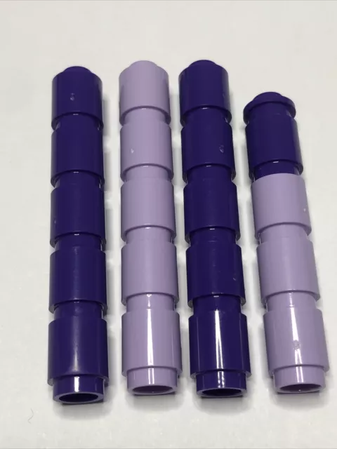 Lego Brick Round 1x1 with Stud Hole 3062 Lilac Purple Lot