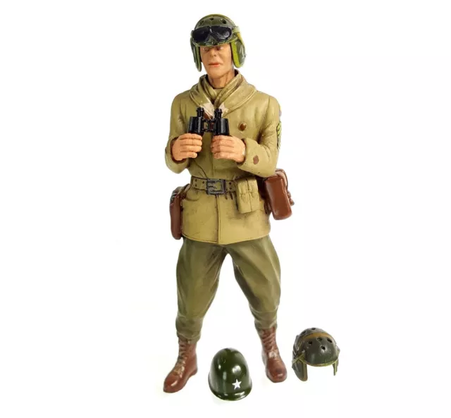 1:16 Scale Torro U.S. Commander A. Ross Tank Crew Figure WWII RC Tank