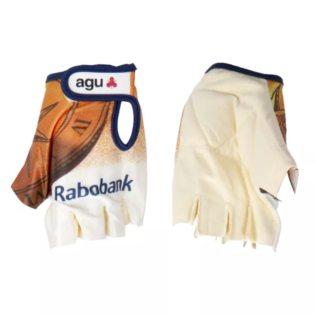 Guanti Ciclismo Vintage Team Rabobank Cycling Gloves Sizes M Xl Xxl New
