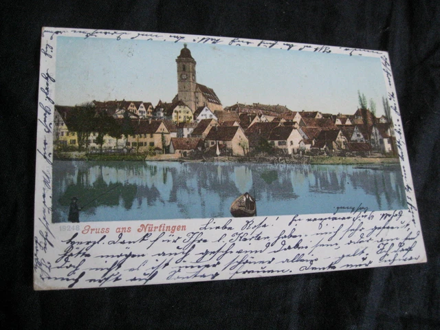 AK Nürtingen Panorama 1900