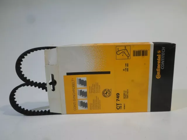 Courroie de Distribution Timing Belt Original Continental Pour For Peugeot 505