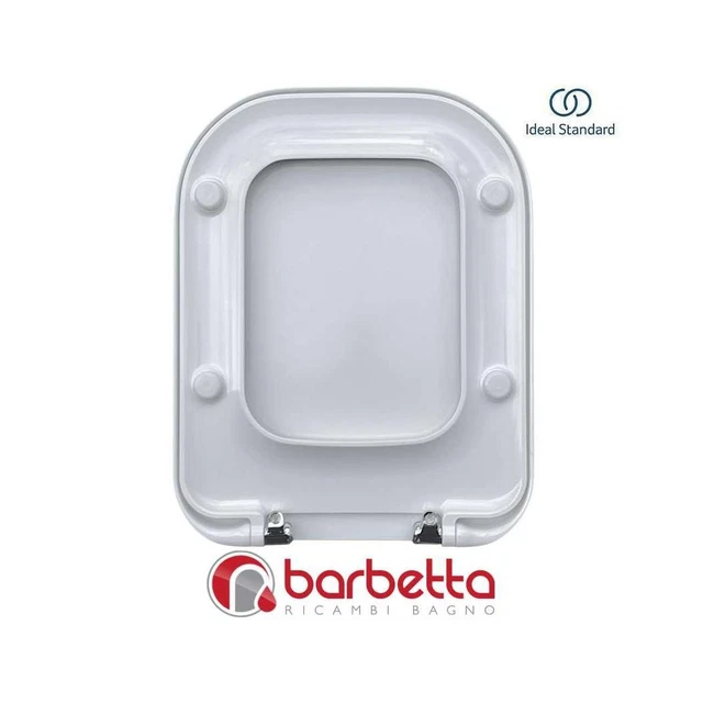 Ideal Standard T318101 Copriwater Originale Slim Dedicato Serie Esedra New, Chiusura Rallentata Bianco 33752954 - 10