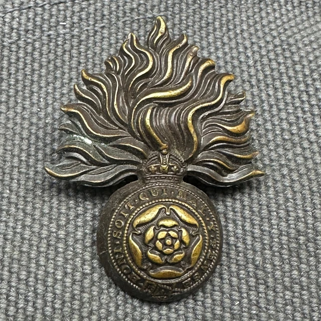 ORIGINAL WW1 BRITISH Army Cap Badge - Royal London Fusiliers £9.99 ...
