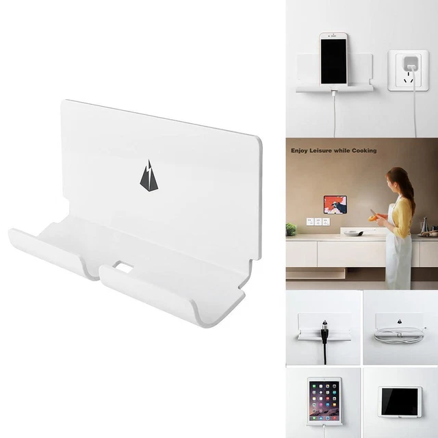 Support de tablette adhésif mural portable support organisateur de stockage