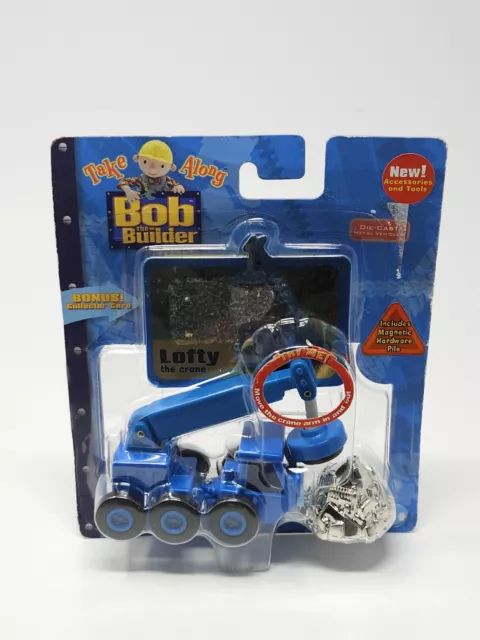 Take Along Bob the Builder Lofty The Crane Diecast Toy - Learning Curve - NEW