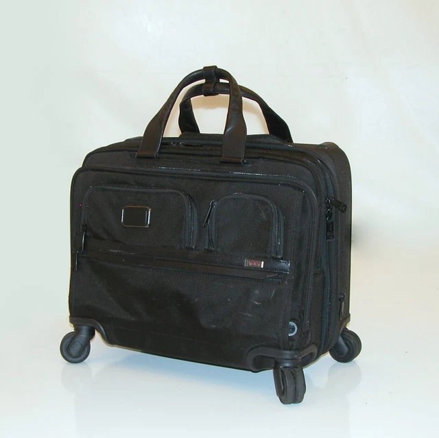 TUMI Alpha 3 Deluxe 4 Wheeled Spinner 17" Brief Carry-On - 2603627D3 / 117158 2