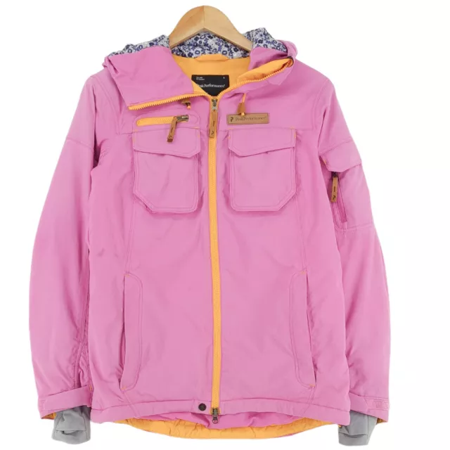 Peak Performance Keysto Hipe Aislado Esquí Snowboard Chaqueta Mujer TAMAÑO S