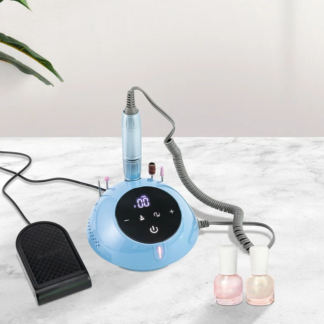 Set lima per unghie manicure elettrica pedicure 3000 giri schermo LCD