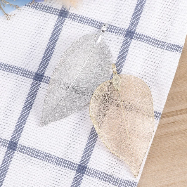 2 Pcs Jewelry Making Supplies DIY Pendants Charm Holder Necklace Vintage