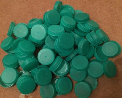 100x Verde Carlsberg Bottle Tops CORONE Arti Mestieri Birra 