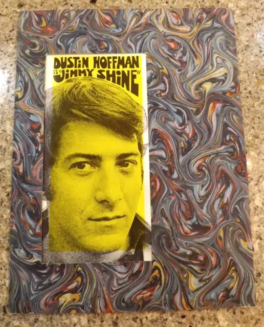 Vintage 1968 Dustin Hoffman Jimmy Shine Play Program