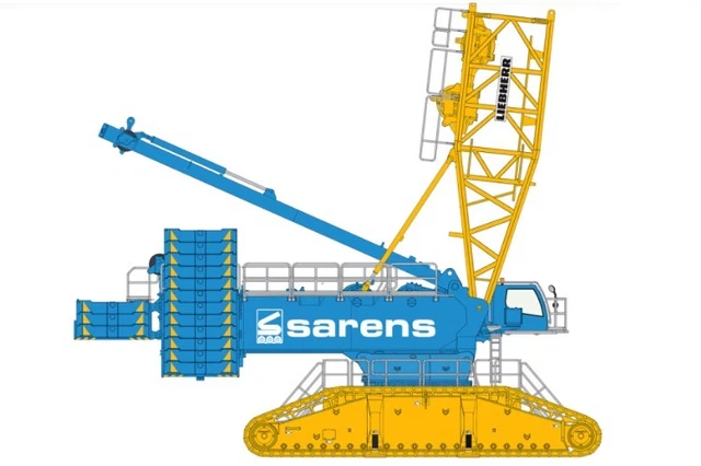 Grue portuaire - LPS Series - Liebherr-International Deutschland - sur rail / à flèche relevable