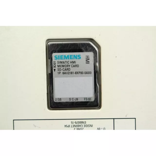 Siemens 6AV21818XP000AX0 6AV2 181-8XP00-0AX0 Carte mémoire 2GB (B1185) 2