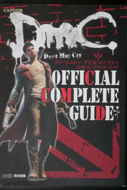 DmC: Devil May Cry Guida completa ufficiale (libro) - dal GIAPPONE
