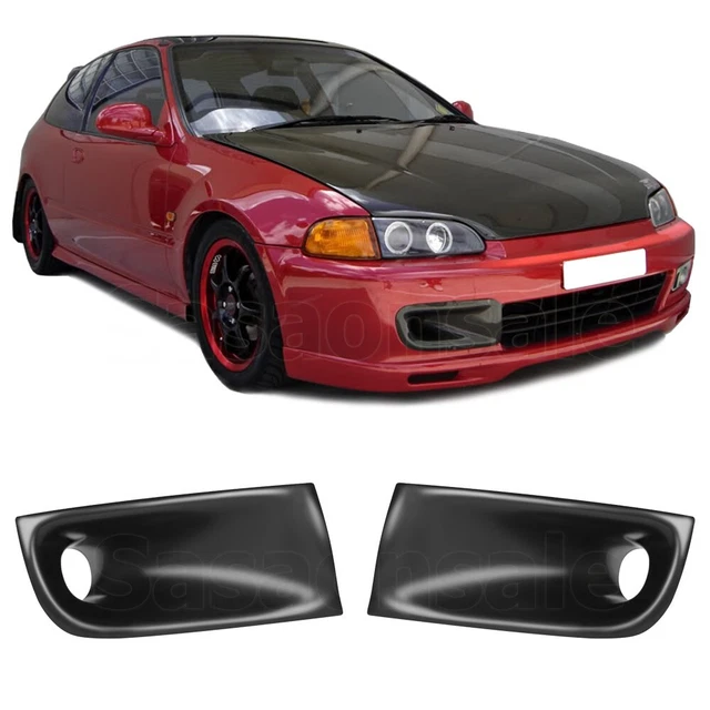 [ SASA ] Made for 1992-1995 Honda Civic 2dr 3dr Front PU Bumper D Air
