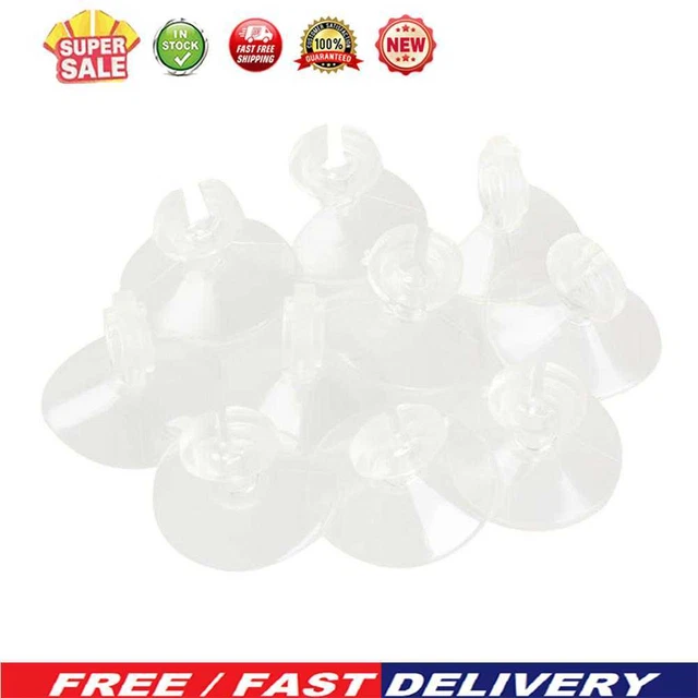 10X Aquarium Sucker Suction Cup for 4/6mm Air Line Pipe Tube Wire Holder