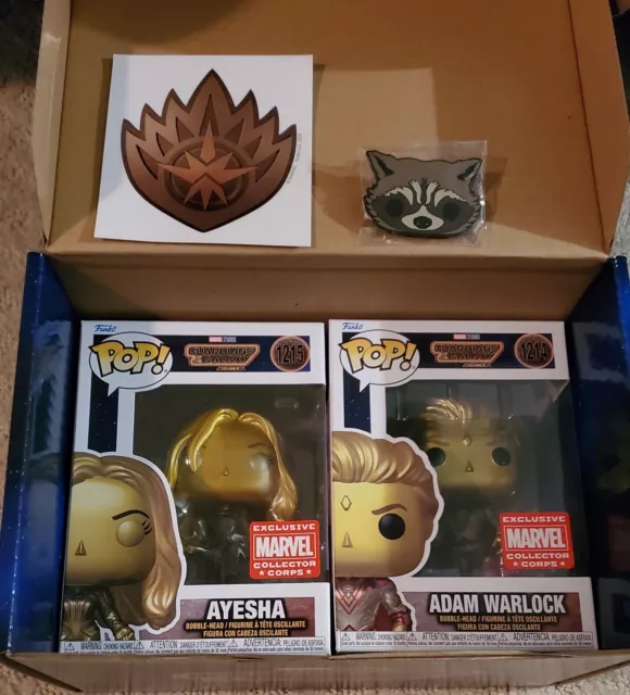 Funko POP! Marvel Collector Corps Guardians of the Galaxy Box / NO T-shirt