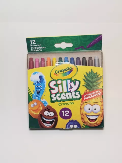 Crayola Silly Scents Twistables Crayons, Sweet Scented Crayons, 12 Count