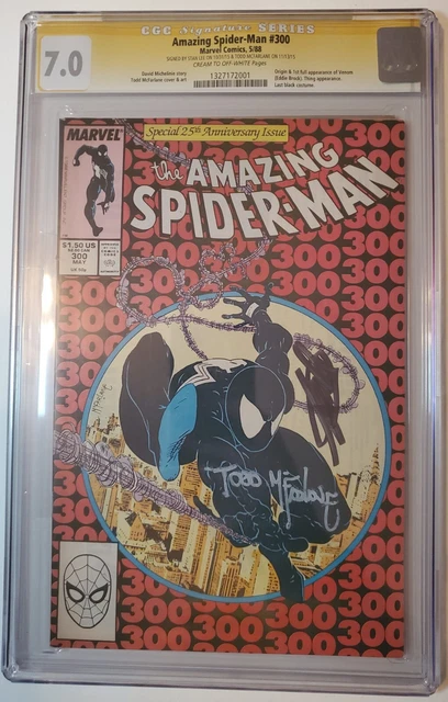 Amazing Spider-Man #300 SS CGC 7.0 Stan & Todd Signatures!