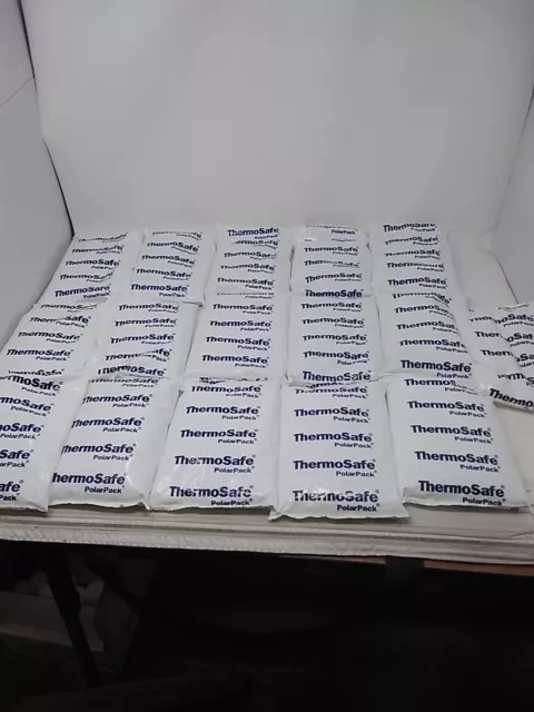 Lot of 16 ThermoSafe Polar Pack Gel Reusable Brick Freezer Cold Ice Packs 8"x 5"