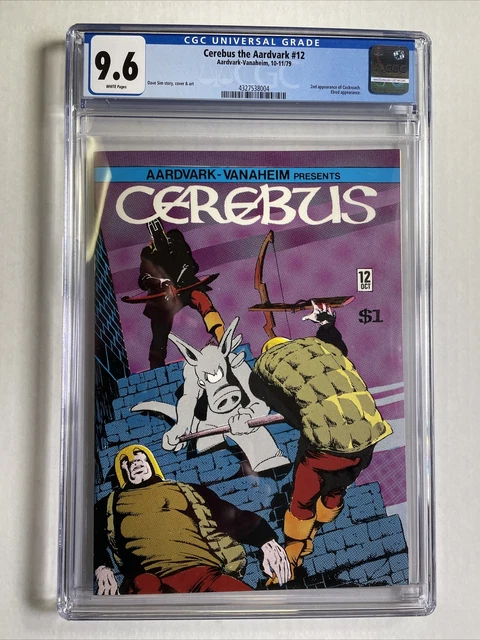 Cerebus The Aardvark #12 CGC 9.6 1979 Comic Second Cockroach Elrod