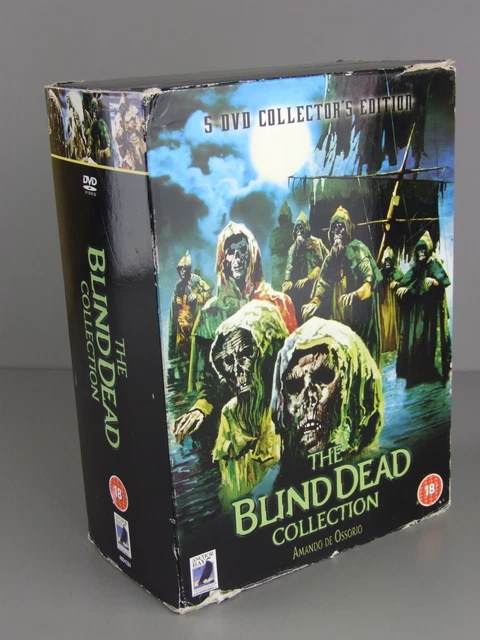 THE BLIND DEAD Collection Limited Edition 5-DVD Boxset Blue