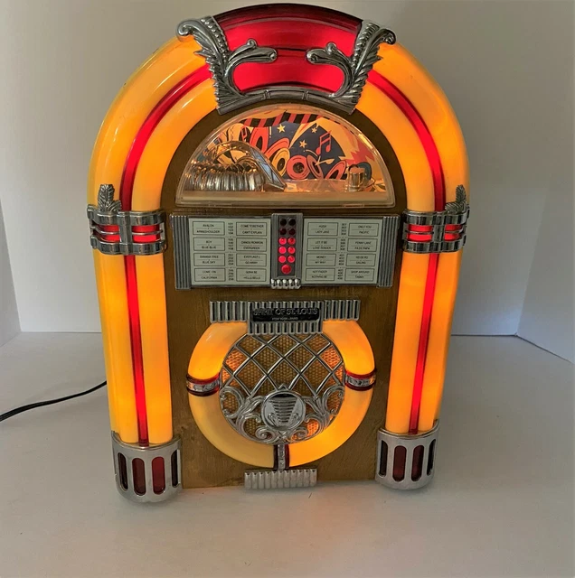 JUKE BOX SPIRIT of St Louis, Lights up AM/FM Radio £36.02 - PicClick UK