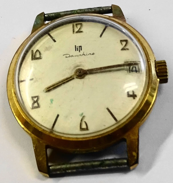 Montre Vintage LIP Dauphine - Réf. D.451 INT. 21600 ALT. R.558A - Plongée - Occasion