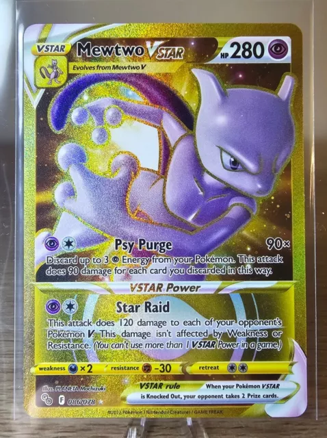  Mewtwo V 030/078 - Pokemon Go - Ultra Rare Card : Toys