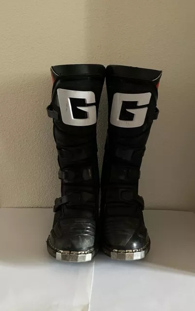 Stivali Moto GAERNE GX-1 GOODYEAR NERO taglia 41 USATI motocross, enduro 