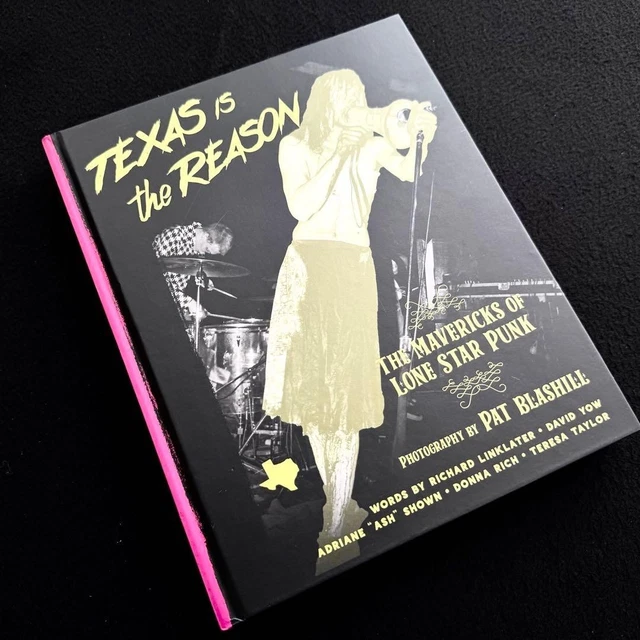 TEXAS PUNK PHOTOBOOK Texas Is the Reason Punk Rock Band folleto