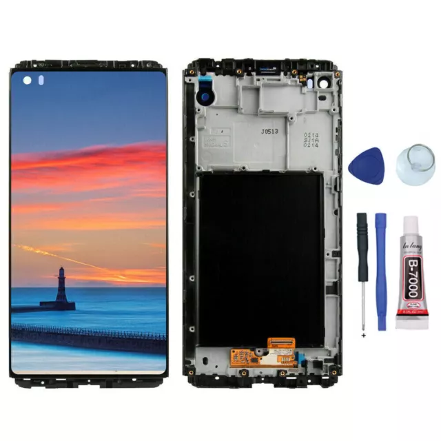 1pc For LG V20 H910 LCD Display Screen Touch Digitizer Replacement Frame +Tools